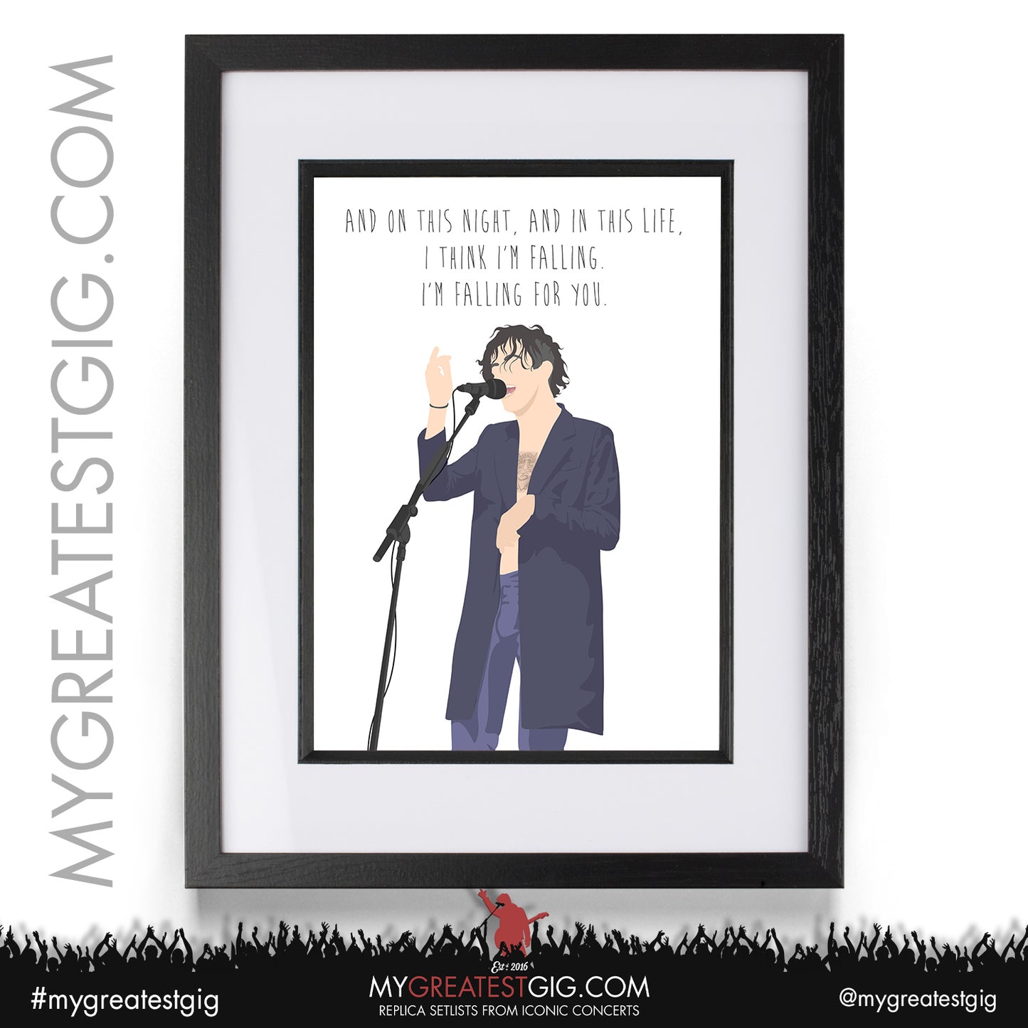 The 1975 - Lyrics Posters, Prints & Cards