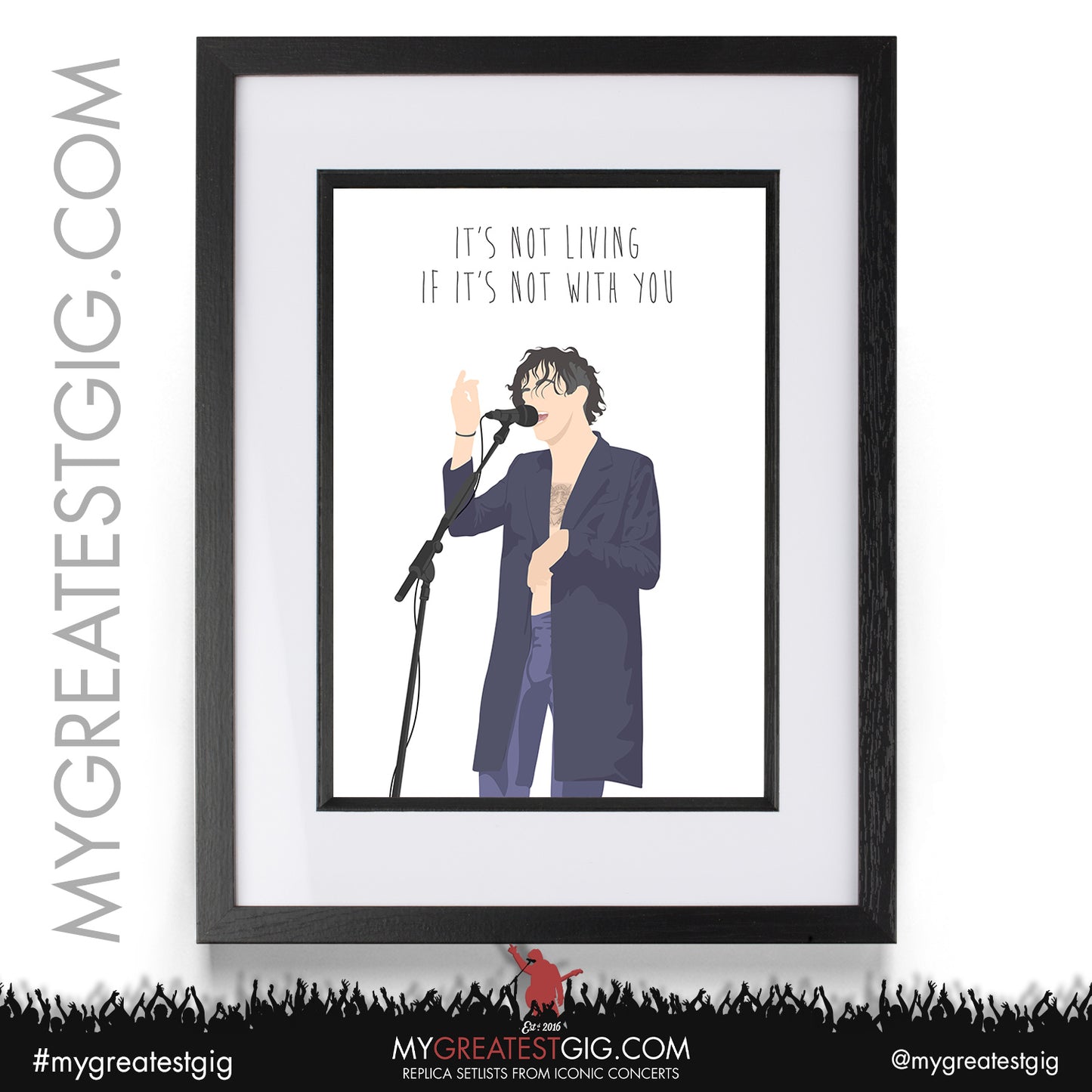 The 1975 - Lyrics Posters, Prints & Cards