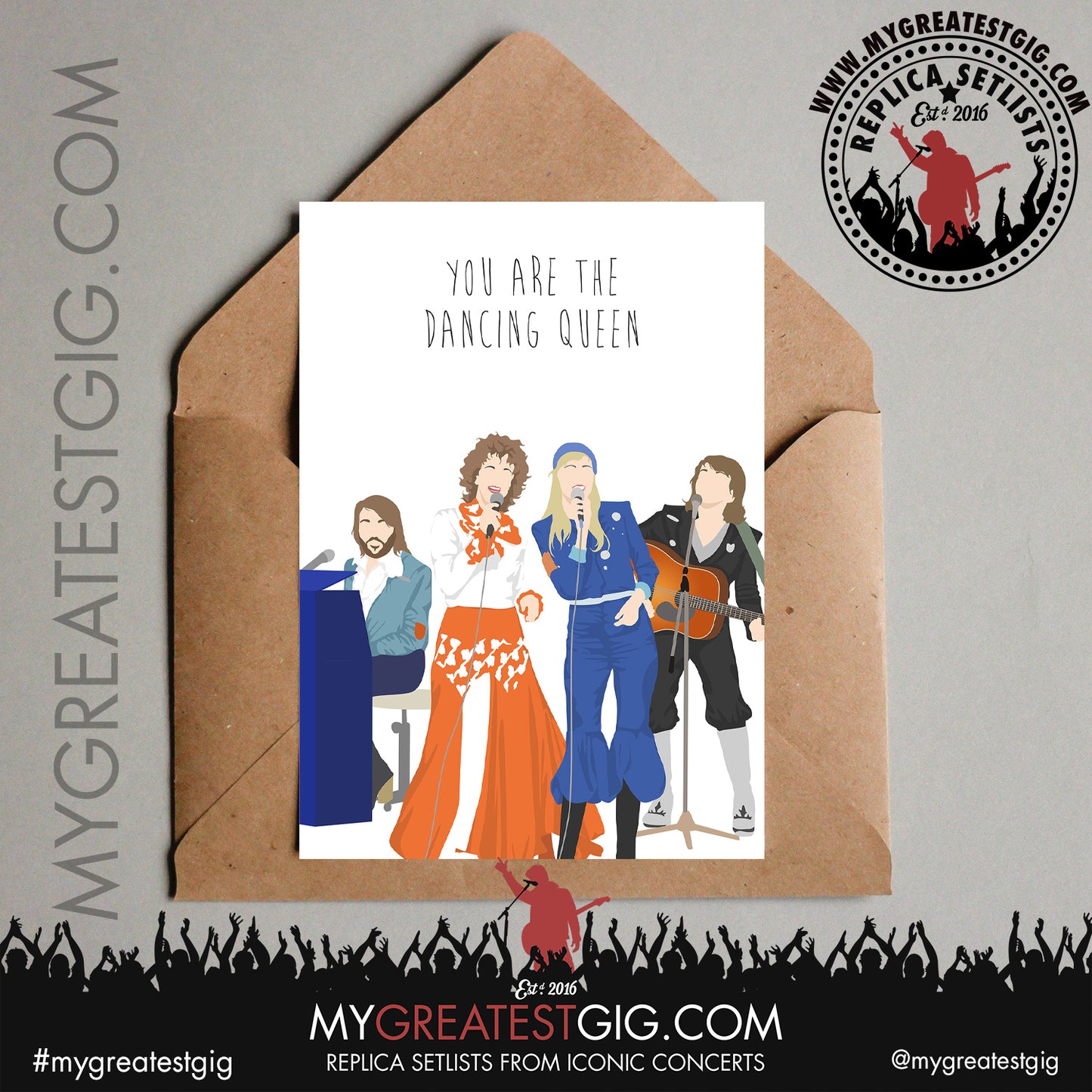 ABBA - Lyrics Posters, Prints & Cards