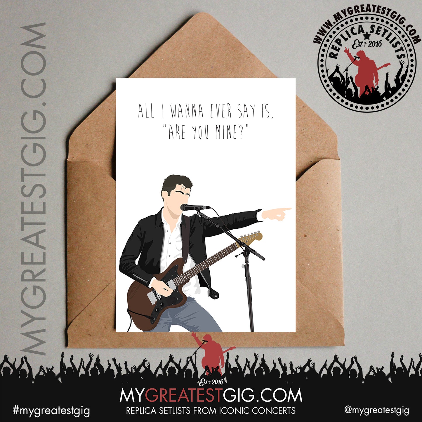Arctic Monkeys - Lyrics Posters, Prints & Cards