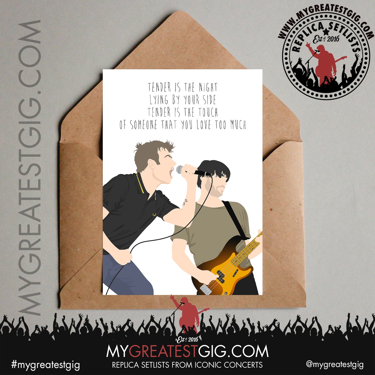 Blur - Lyrics Posters, Prints & Cards