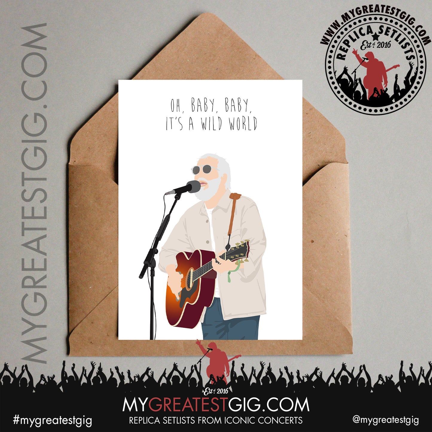 Yusuf Islam / Cat Stevens - Lyrics Posters, Prints & Cards