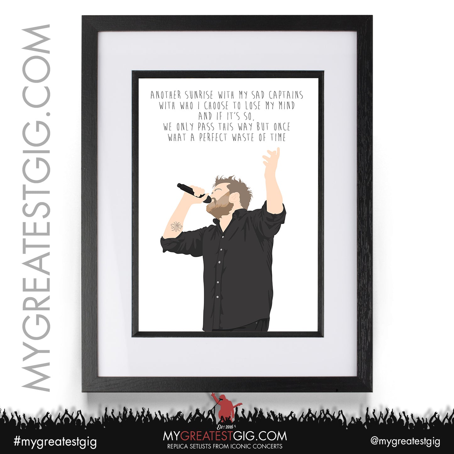 Elbow - Lyrics Posters, Prints & Cards