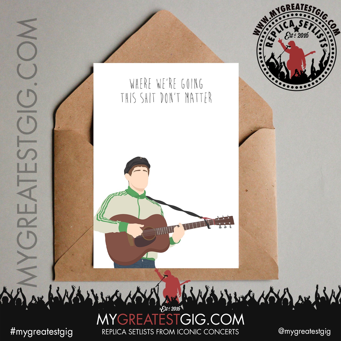 Gerry Cinnamon - Lyrics Posters, Prints & Cards