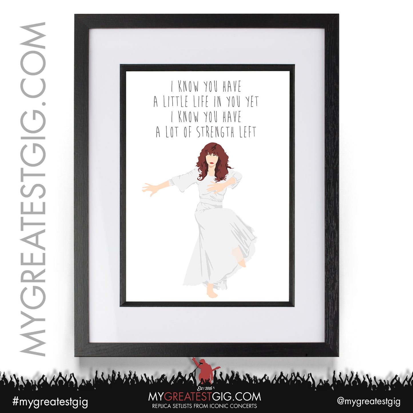 Kate Bush - Lyrics Posters, Prints & Cards