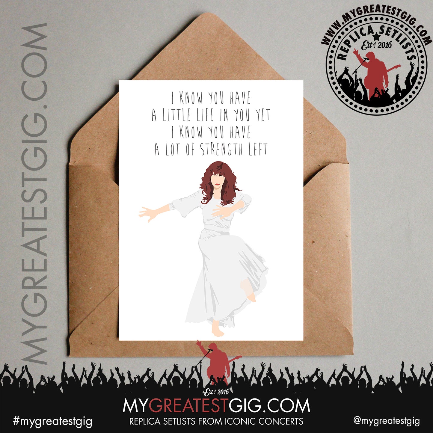 Kate Bush - Lyrics Posters, Prints & Cards