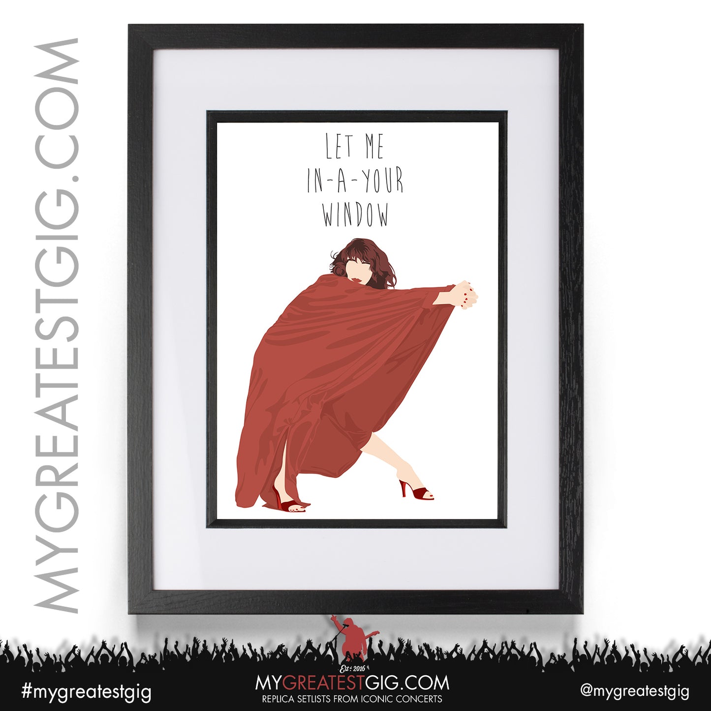 Kate Bush - Lyrics Posters, Prints & Cards