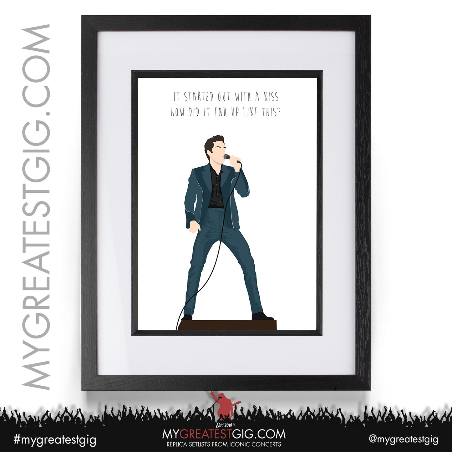 Killers - Lyrics Posters, Prints & Cards