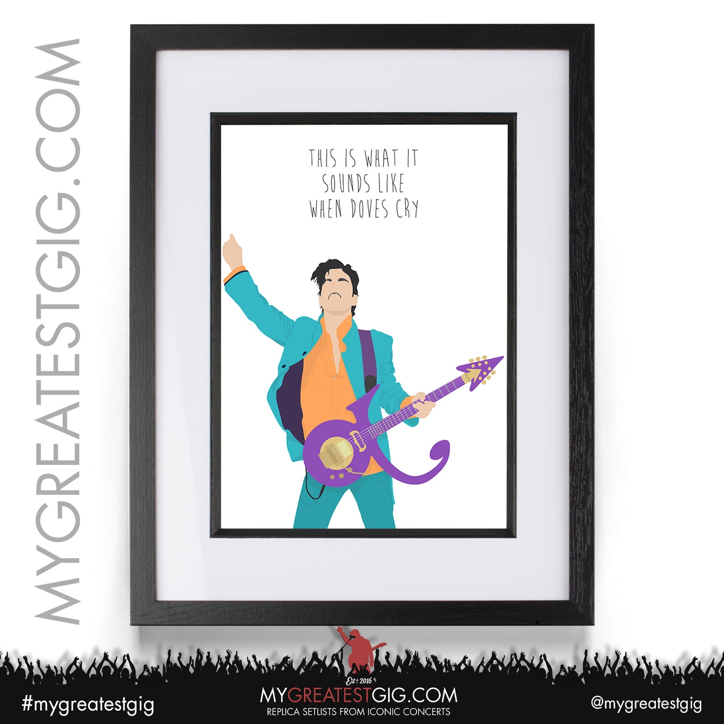 Prince - Lyrics Posters, Prints & Cards