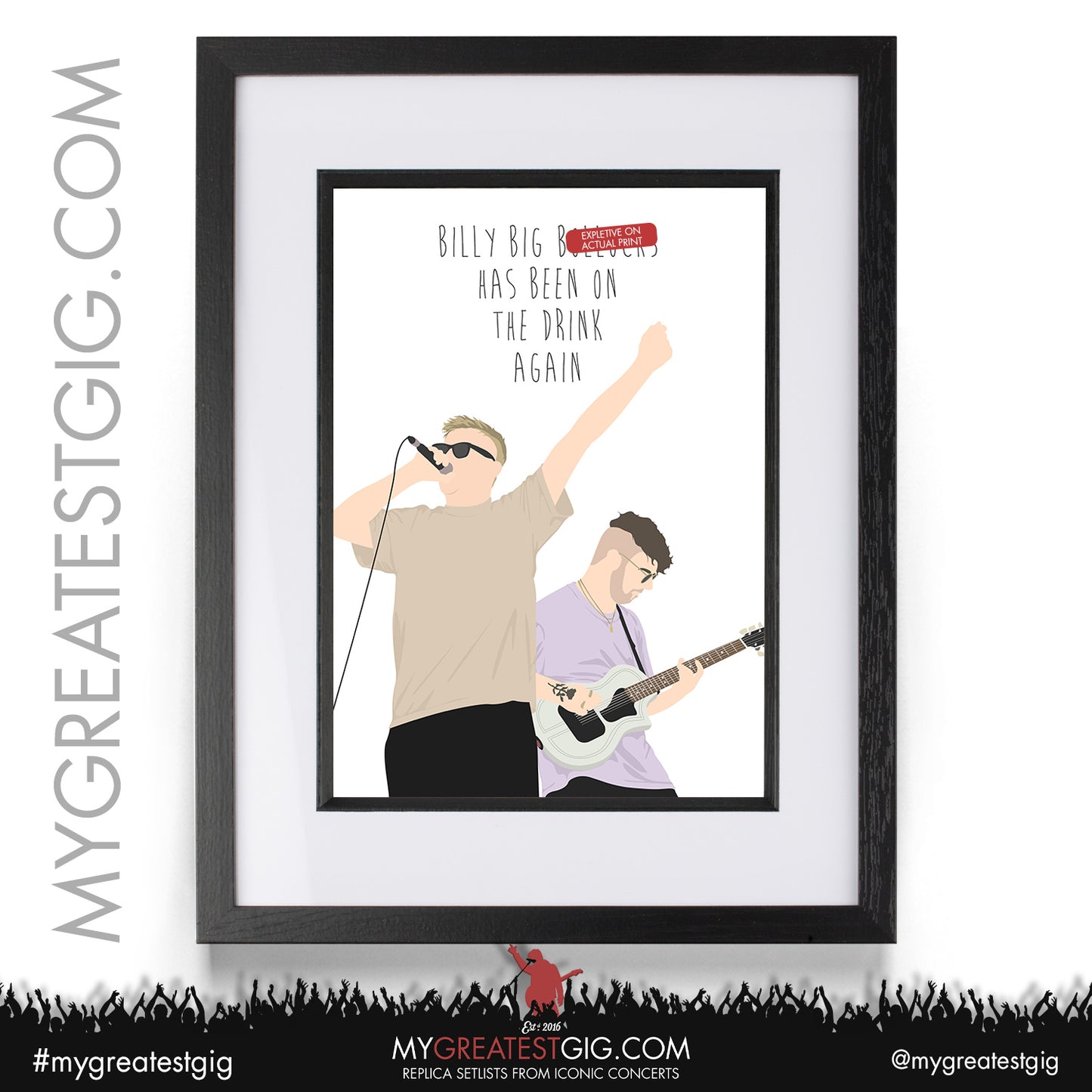 The Reytons - Lyrics Posters, Prints & Cards