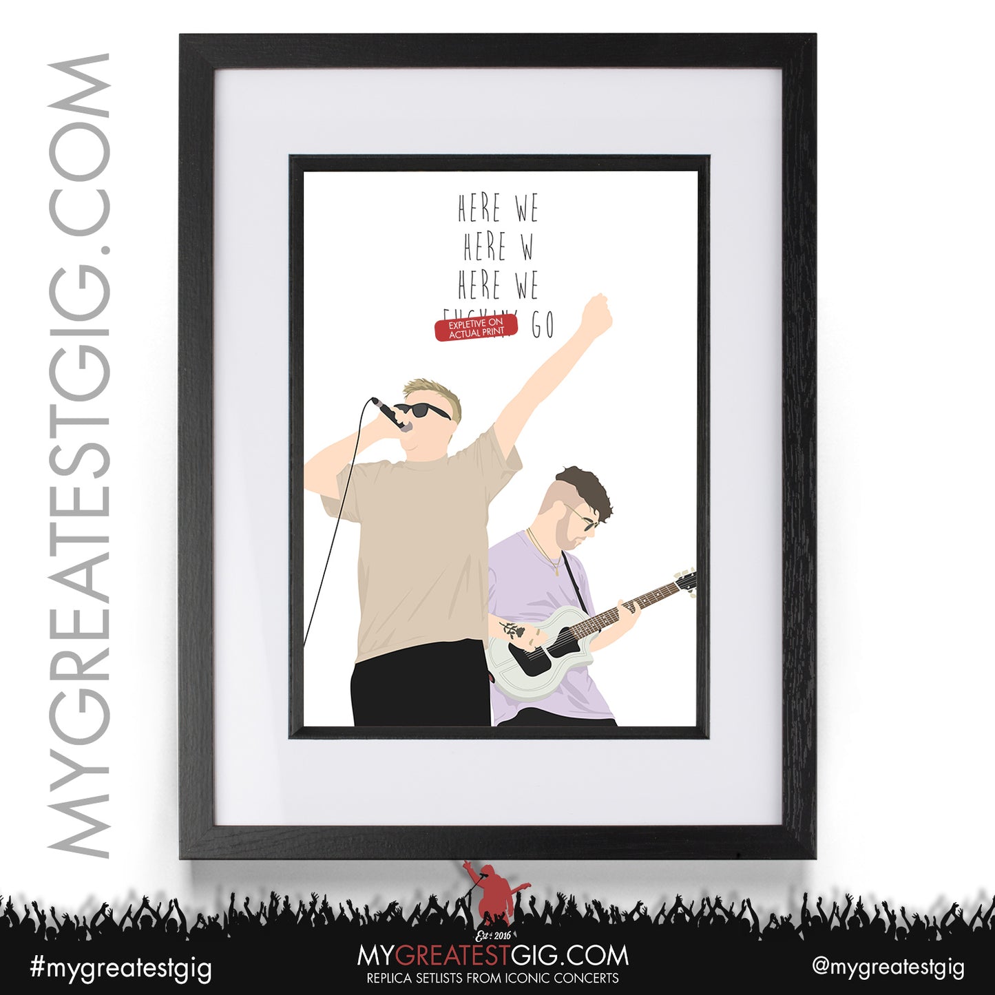 The Reytons - Lyrics Posters, Prints & Cards