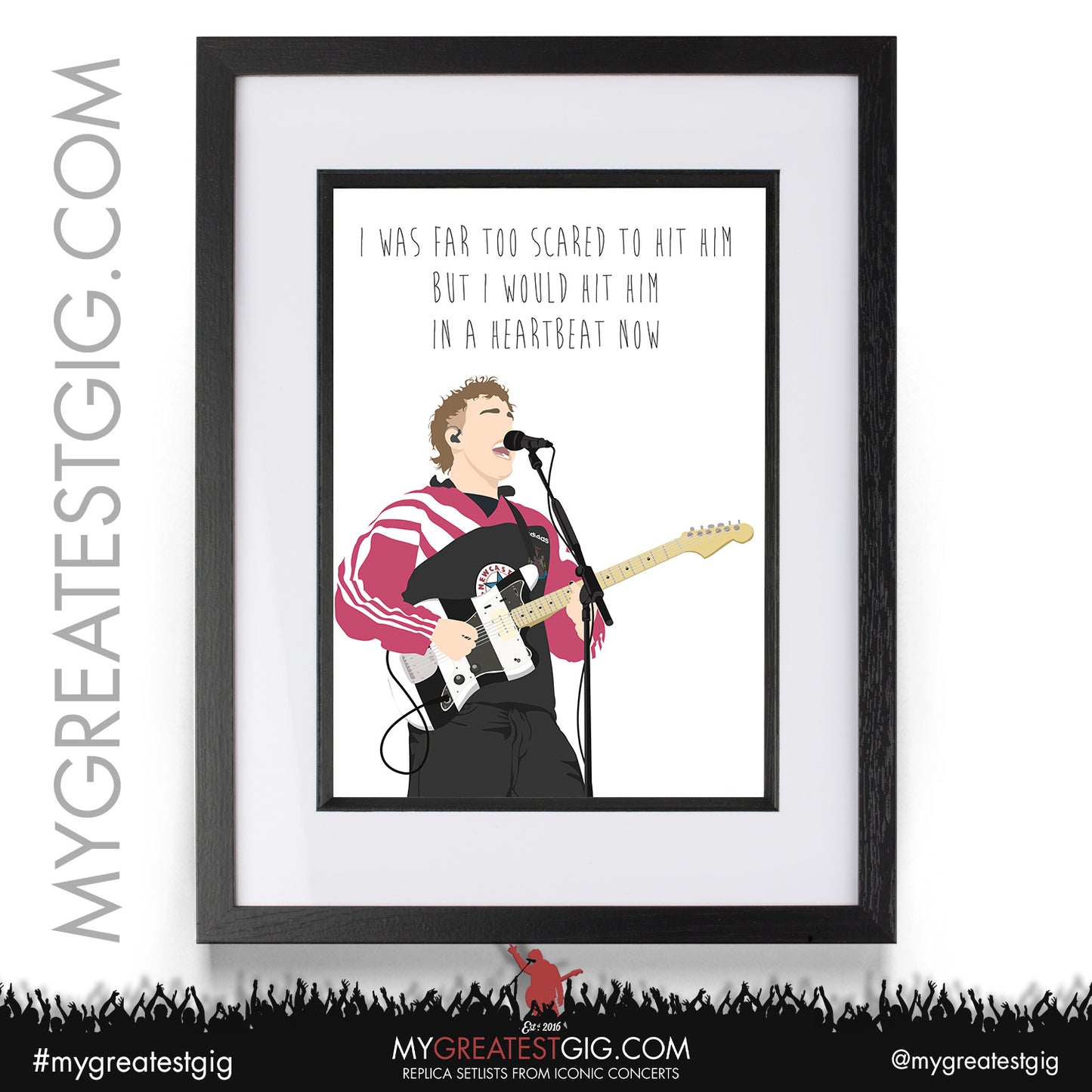 Sam Fender - Lyrics Posters, Prints & Cards