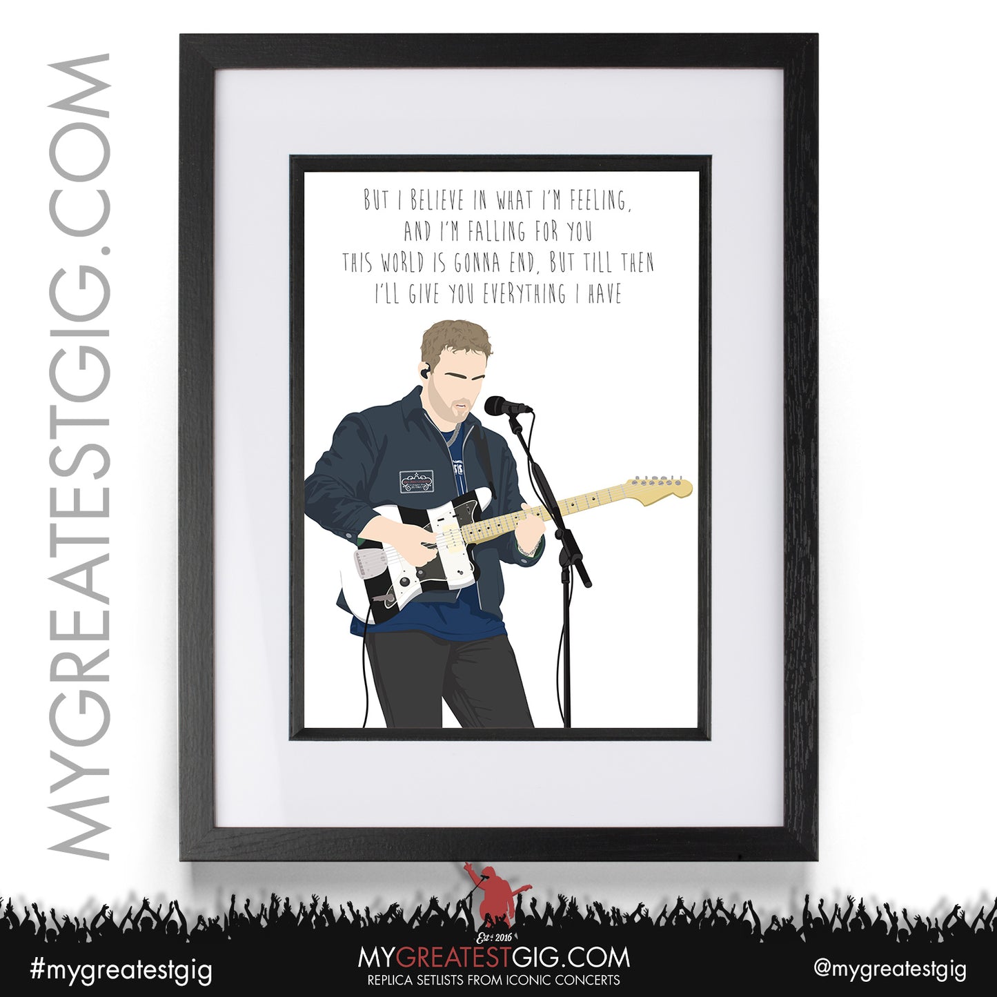 Sam Fender - Lyrics Posters, Prints & Cards