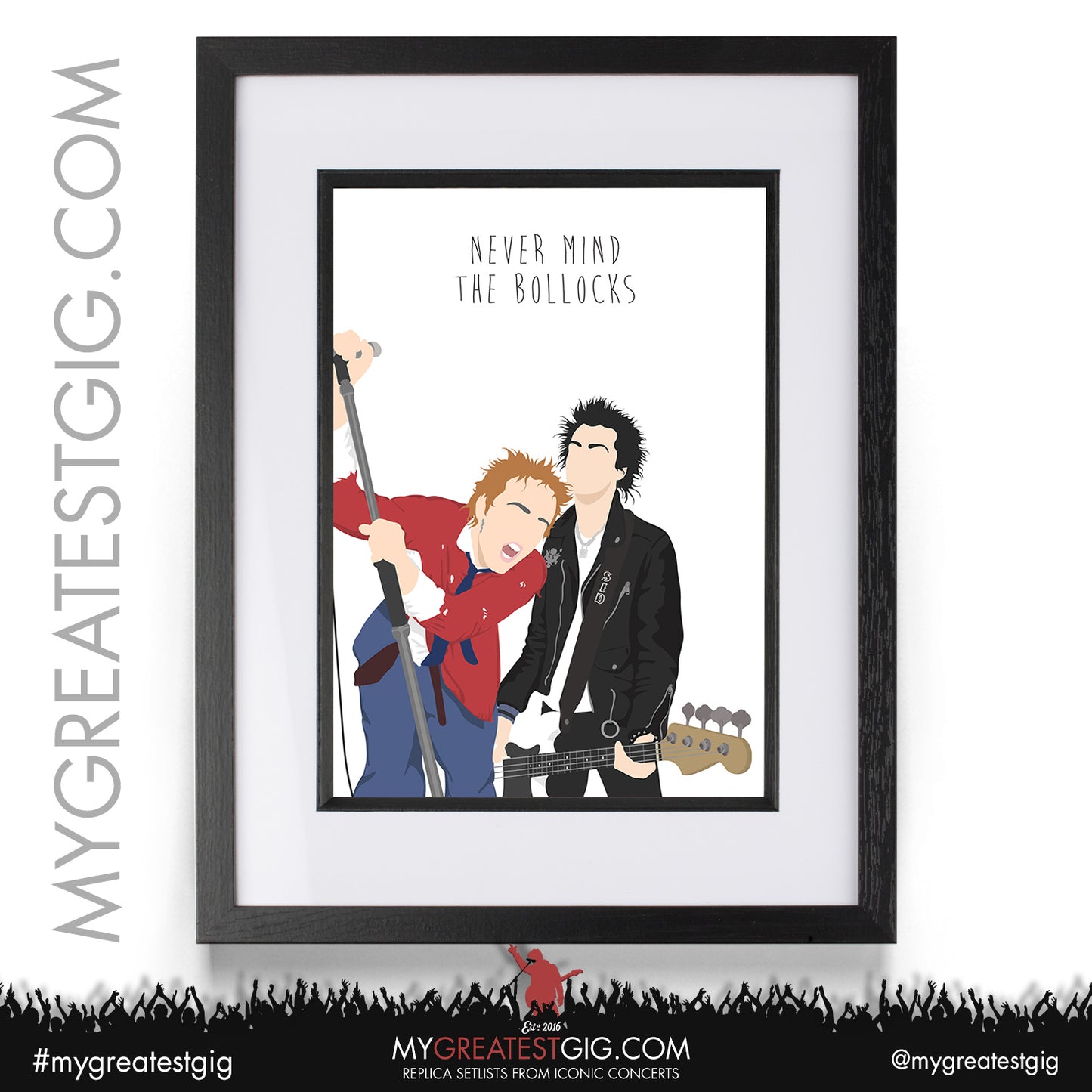 Sex Pistols - Lyrics Posters, Prints & Cards