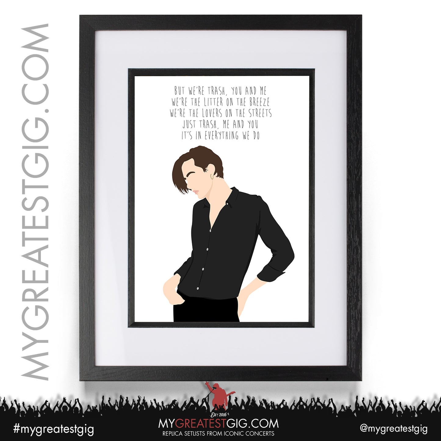 Suede - Lyrics Posters, Prints & Cards