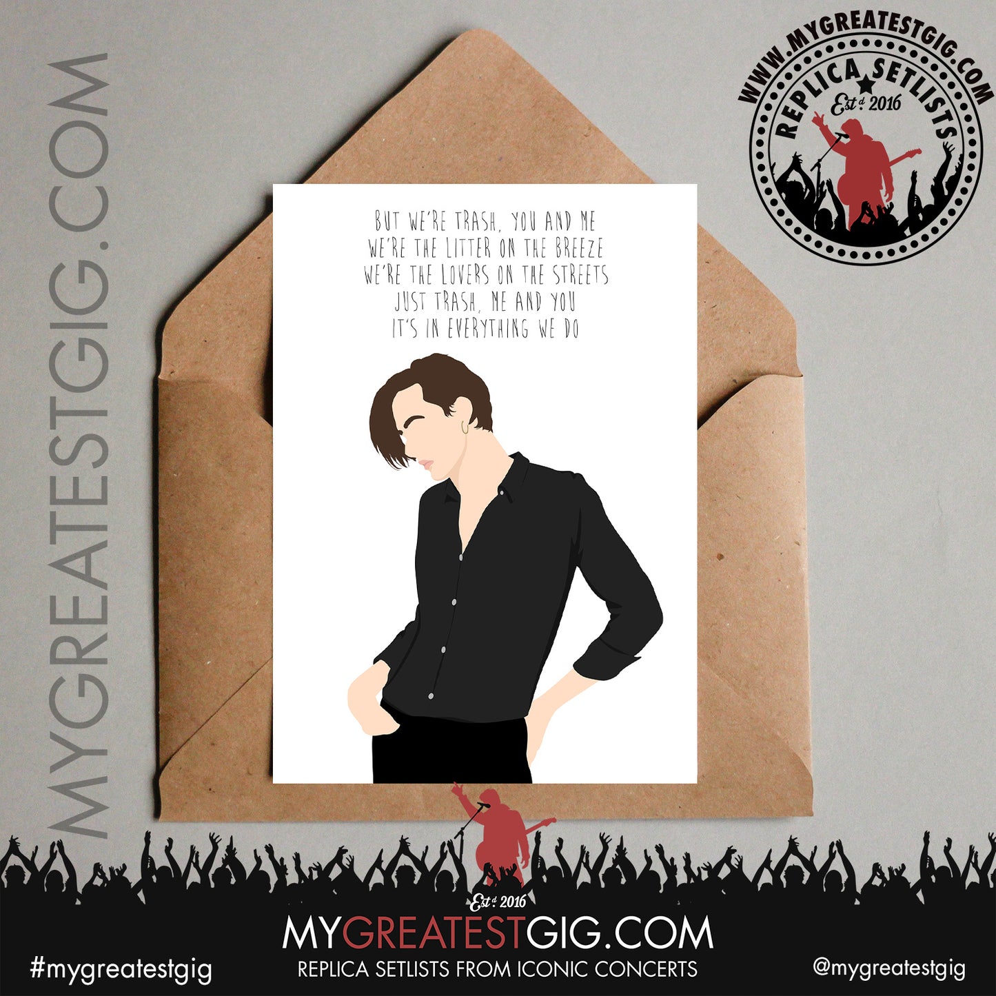 Suede - Lyrics Posters, Prints & Cards