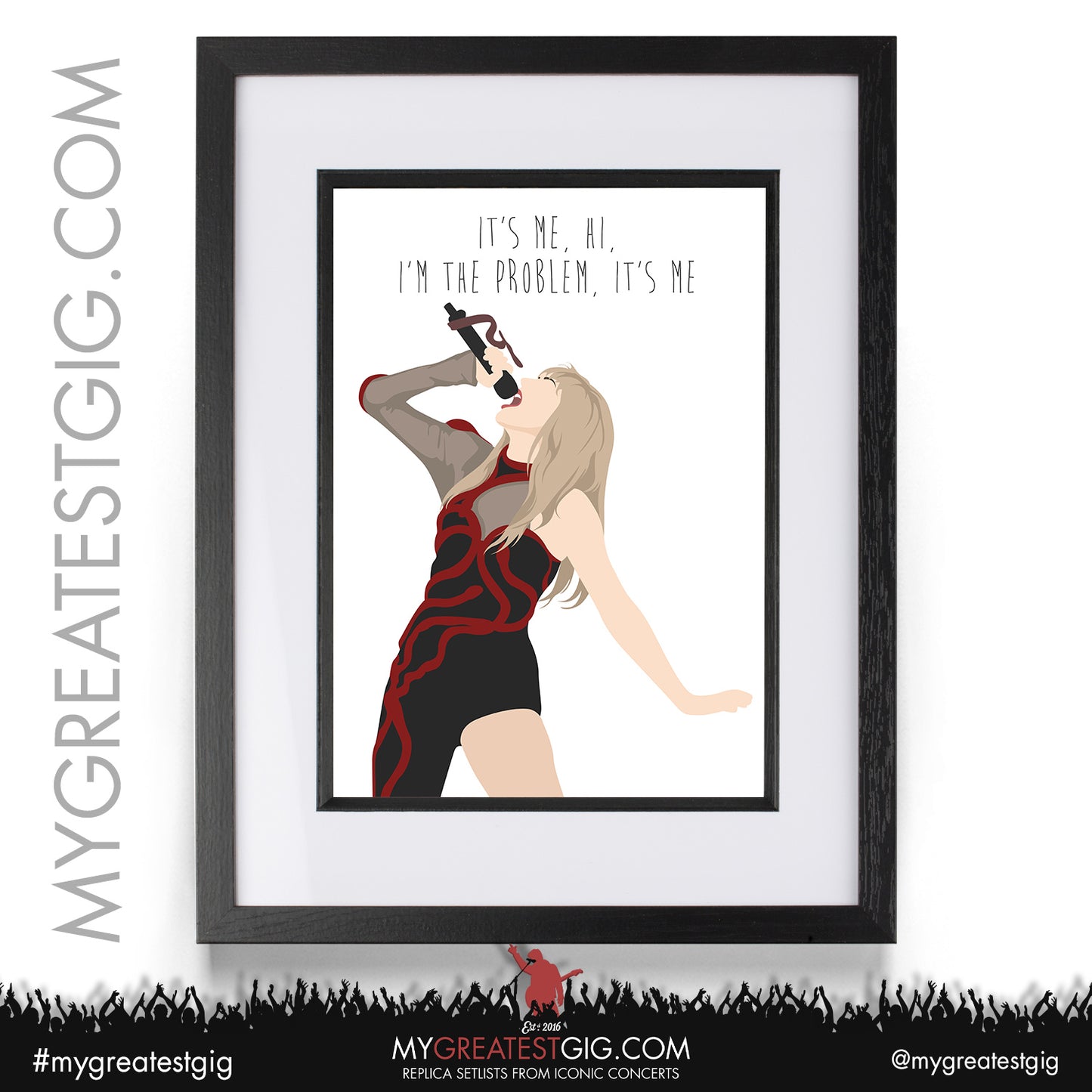 Taylor Swift - Lyrics Posters, Prints & Cards