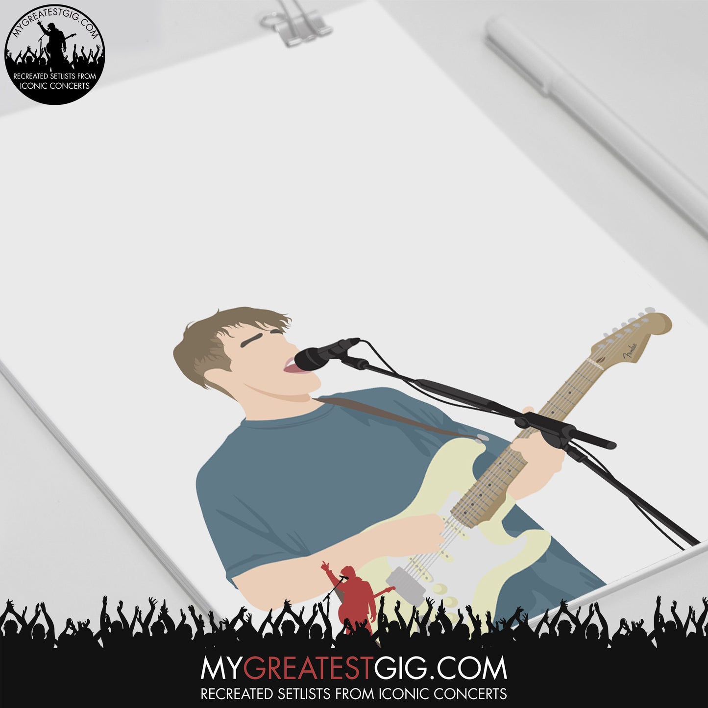 Sam Fender - Minimal Illustration Poster