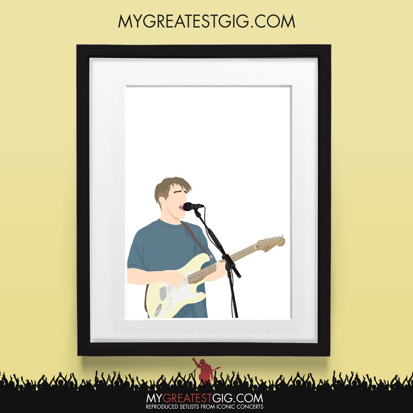 Sam Fender - Minimal Illustration Poster