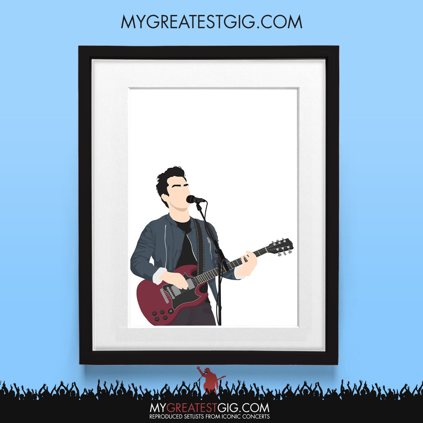 Kelly Jones (Stereophonics) - Minimal Illustration Poster