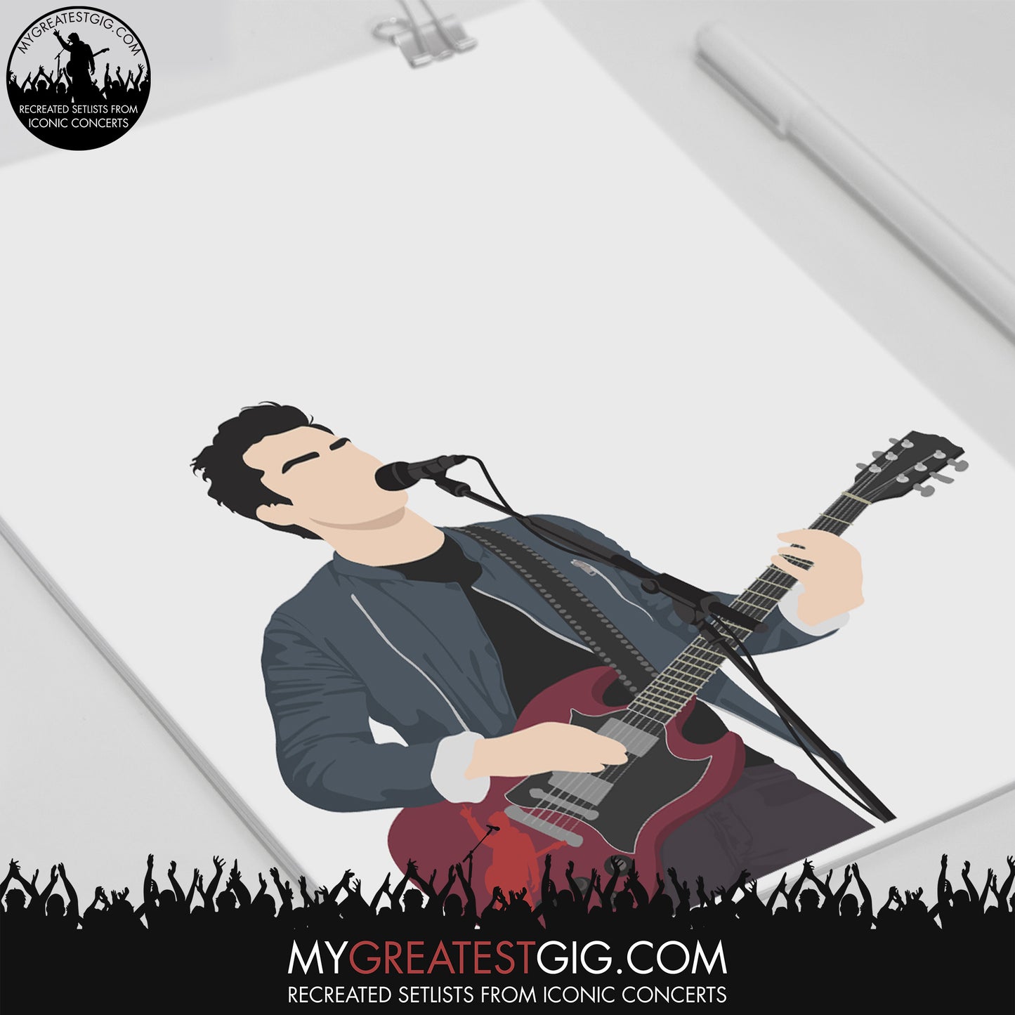 Kelly Jones (Stereophonics) - Minimal Illustration Poster