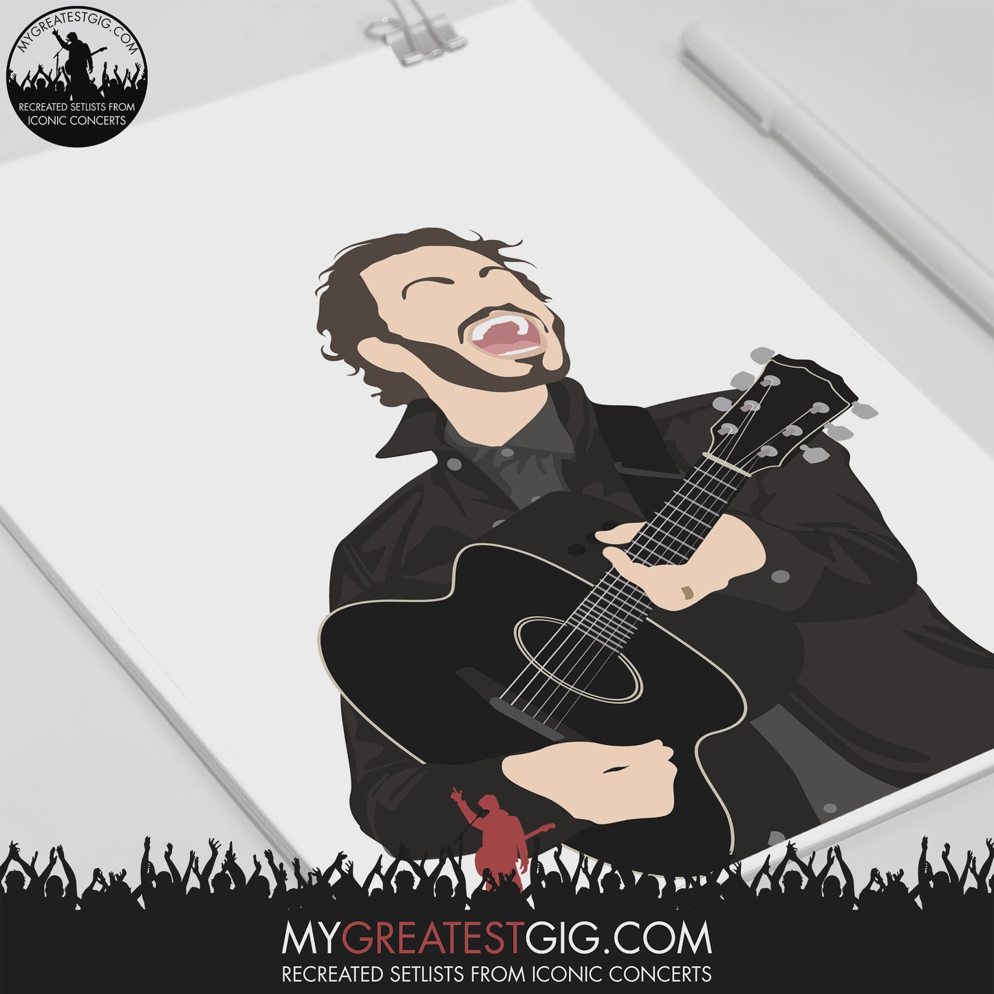 Tom Smith (Editors) - Minimal Illustration Poster