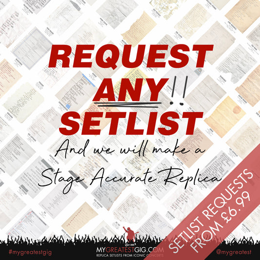 Request A Setlist!