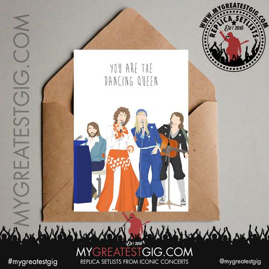 ABBA - Lyrics Posters, Prints & Cards