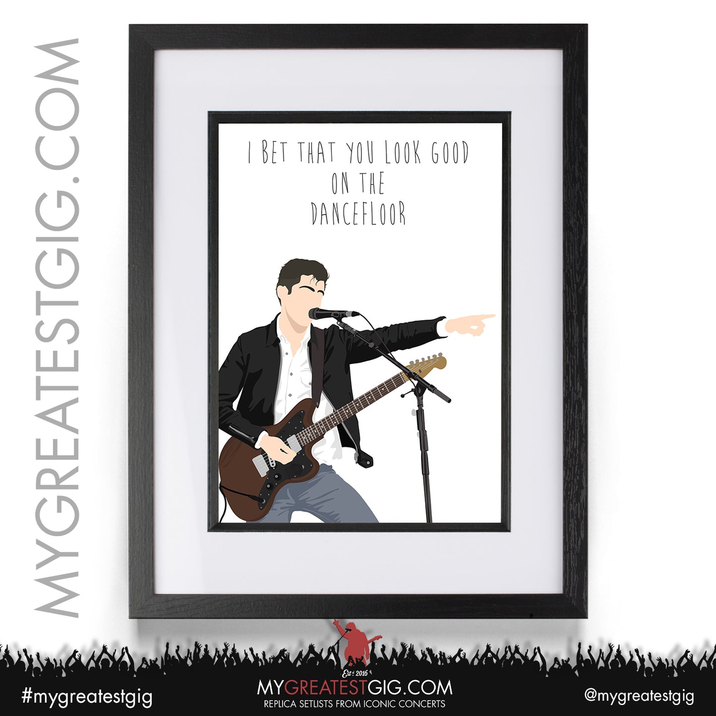 Arctic Monkeys - Lyrics Posters, Prints & Cards