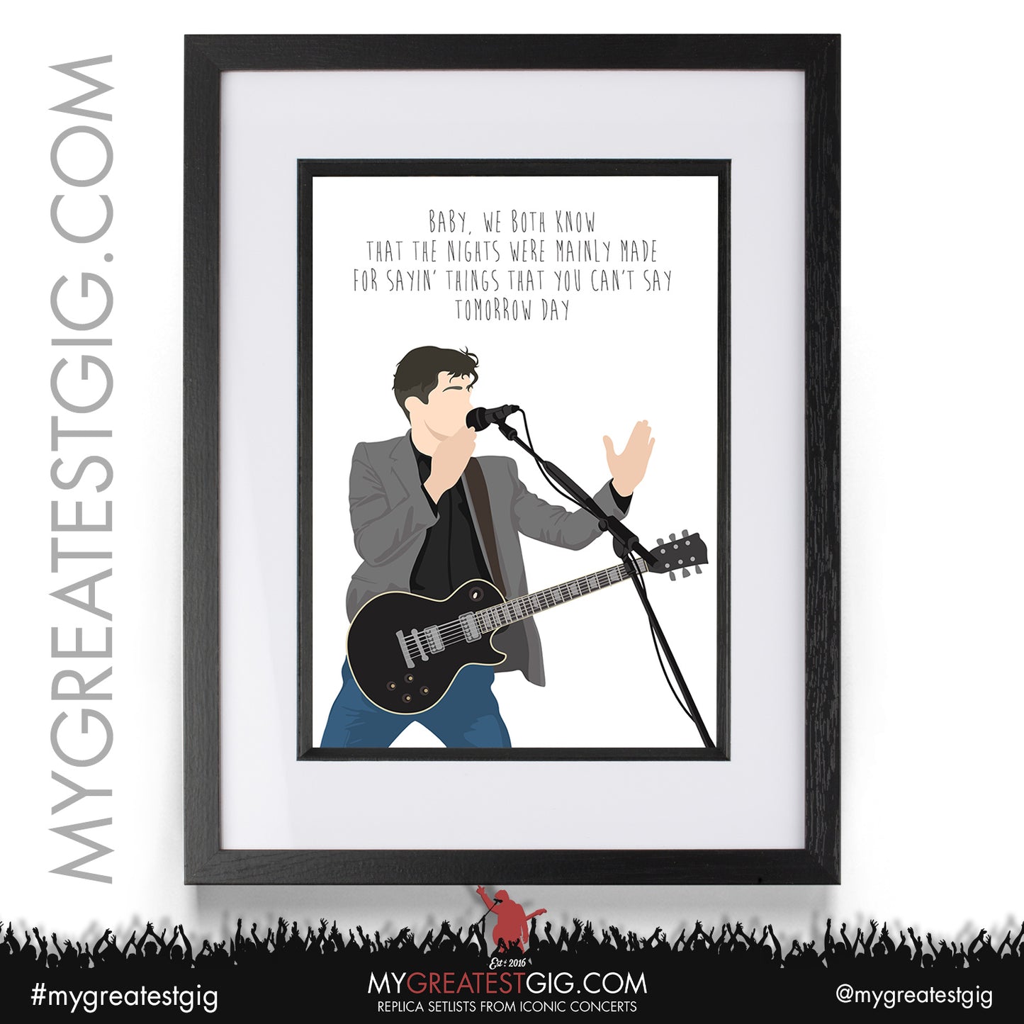 Arctic Monkeys - Lyrics Posters, Prints & Cards
