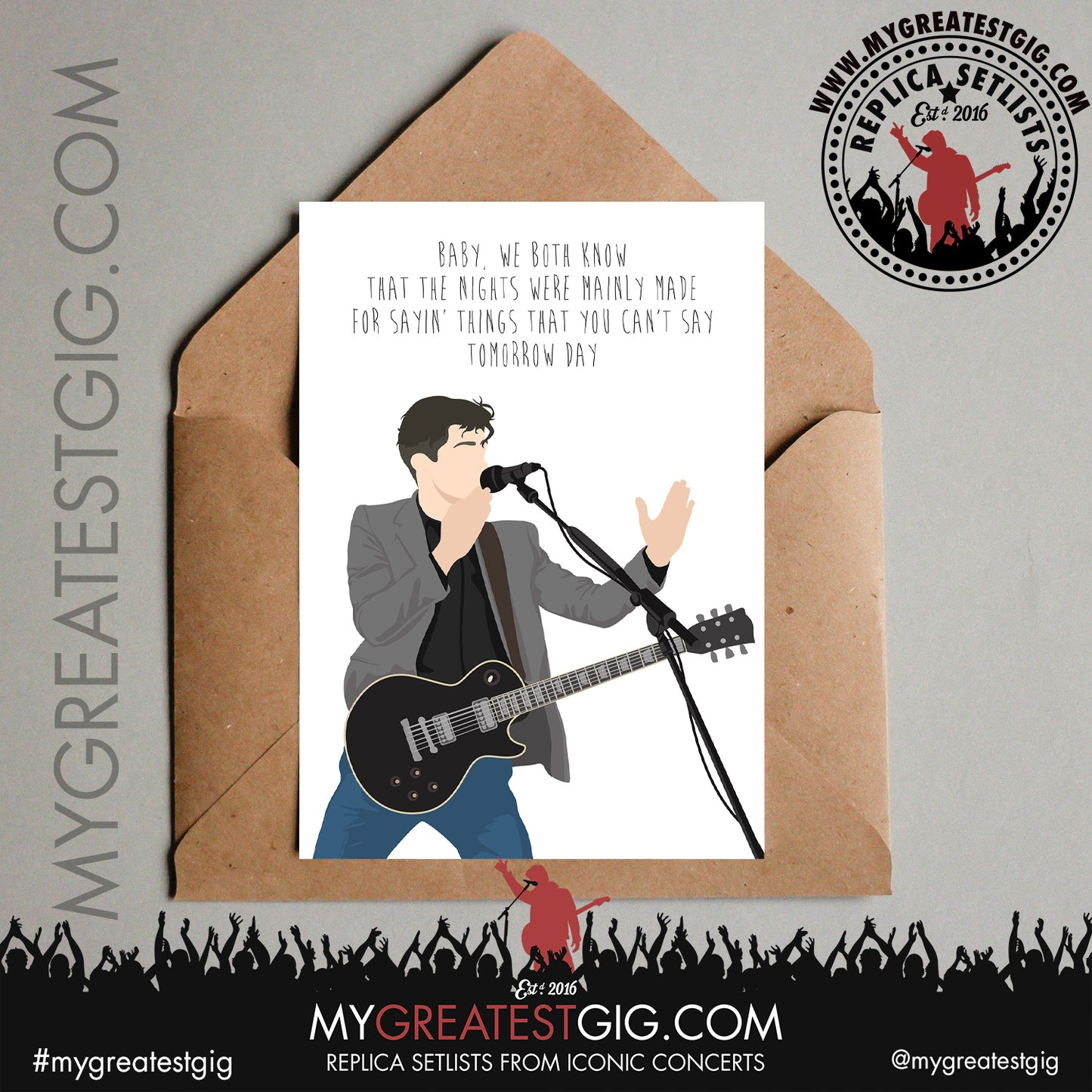 Arctic Monkeys - Lyrics Posters, Prints & Cards