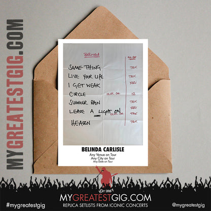 Take That - The Circus Live 2026 Tour - Replica Setlist Posters