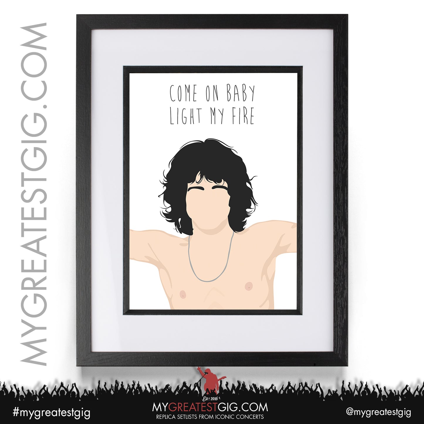 Doors - Lyrics Posters, Prints & Cards