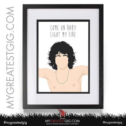 Doors - Lyrics Posters, Prints & Cards