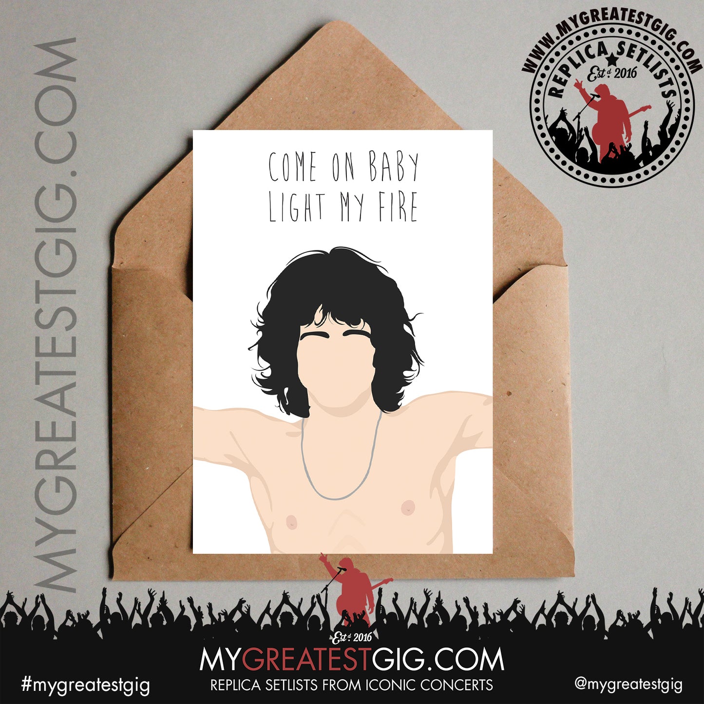 Doors - Lyrics Posters, Prints & Cards