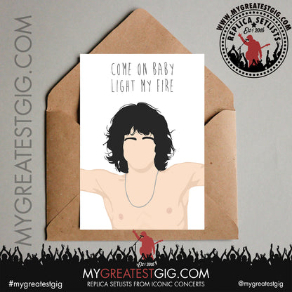 Doors - Lyrics Posters, Prints & Cards