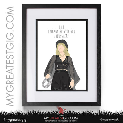 Fleetwood Mac - Lyrics Posters, Prints & Cards