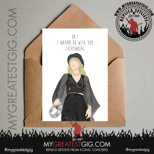 Fleetwood Mac - Lyrics Posters, Prints & Cards