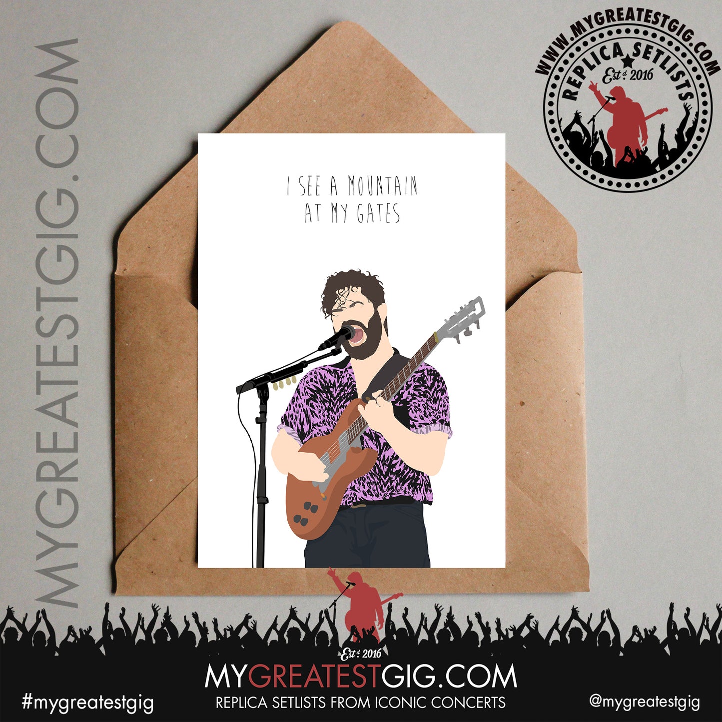 Foals - Lyrics Posters, Prints & Cards
