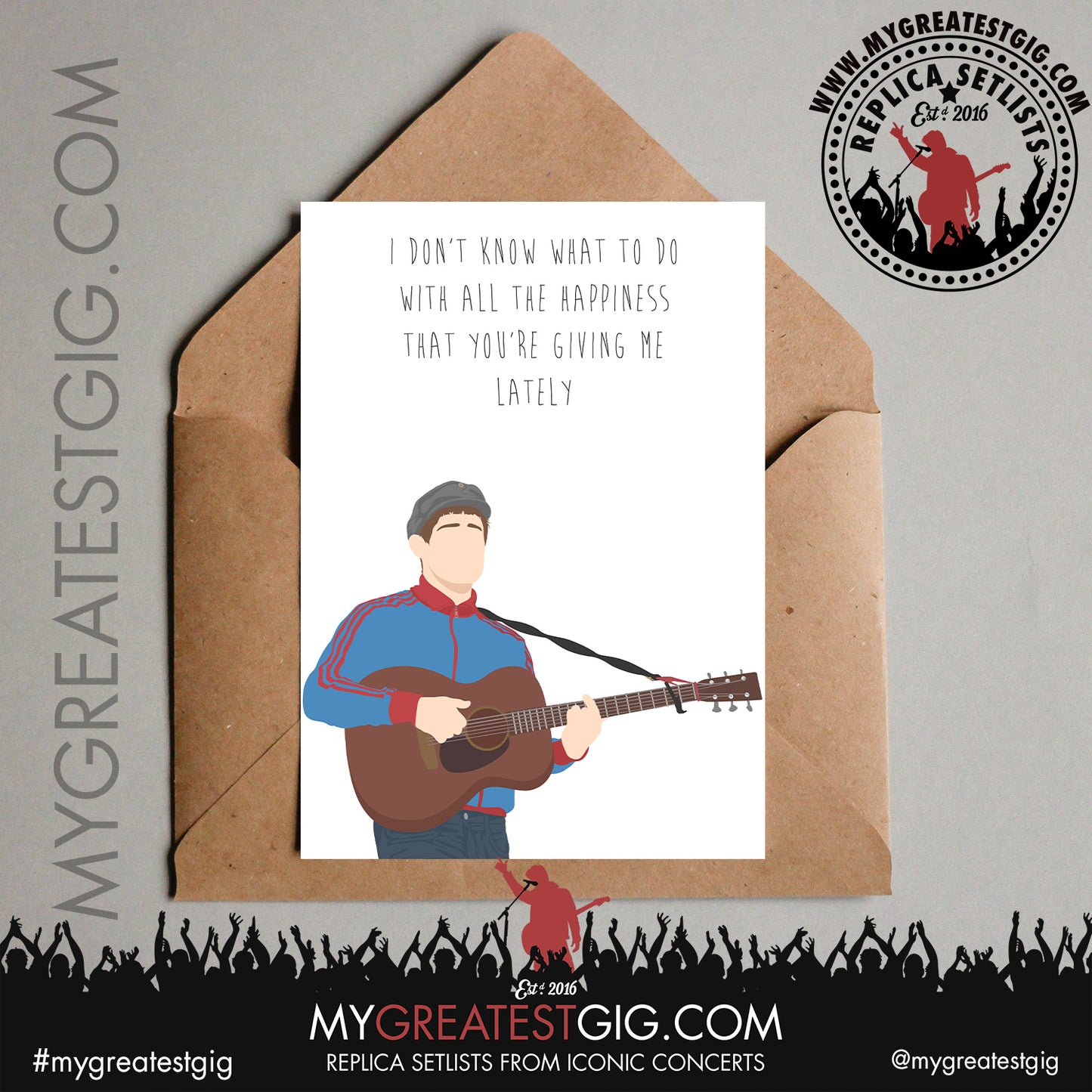 Gerry Cinnamon - Lyrics Posters, Prints & Cards