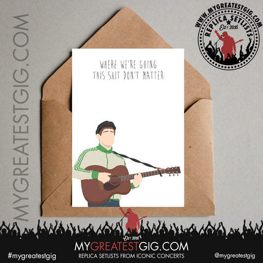Gerry Cinnamon - Lyrics Posters, Prints & Cards