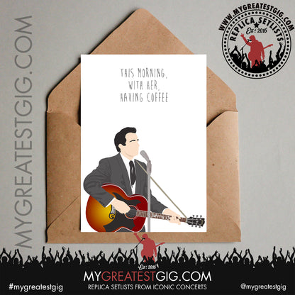 Johnny Cash - Lyrics Posters, Prints & Cards