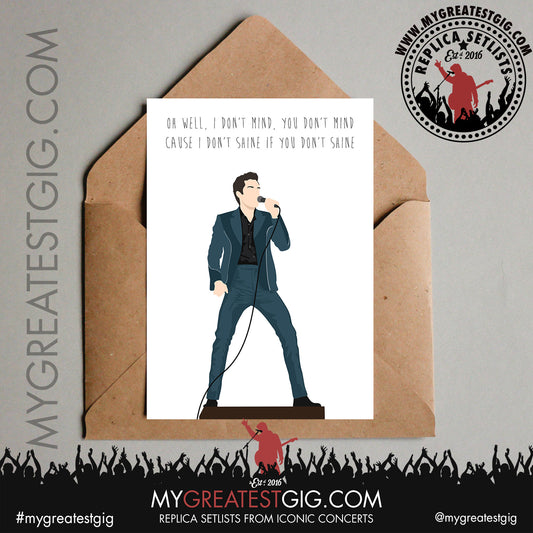 Killers - Lyrics Posters, Prints & Cards