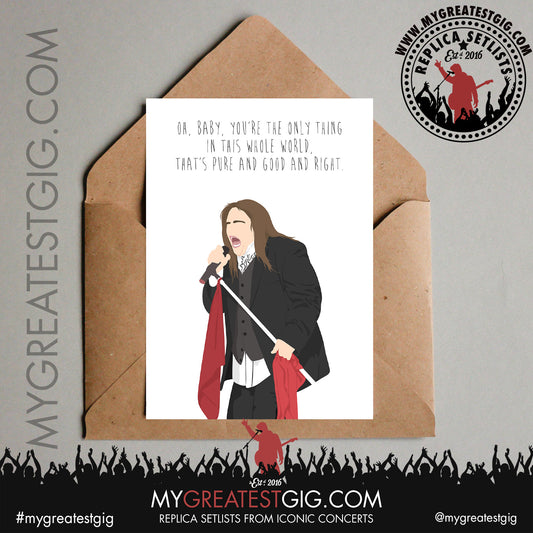 Meat Loaf - Lyrics Posters, Prints & Cards