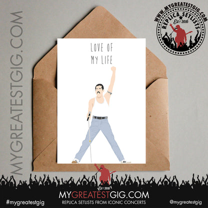 Queen - Lyrics Posters, Prints & Cards