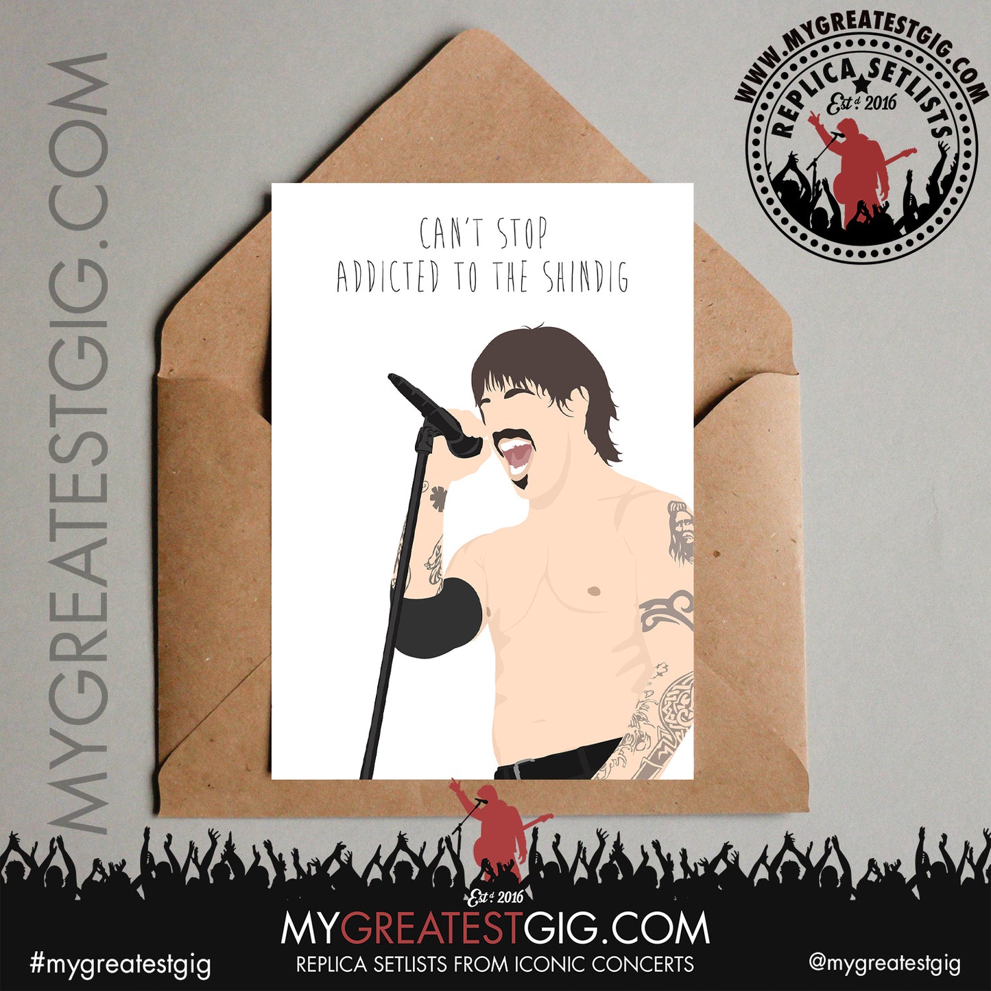 Red Hot Chili Peppers - Lyrics Posters, Prints & Cards