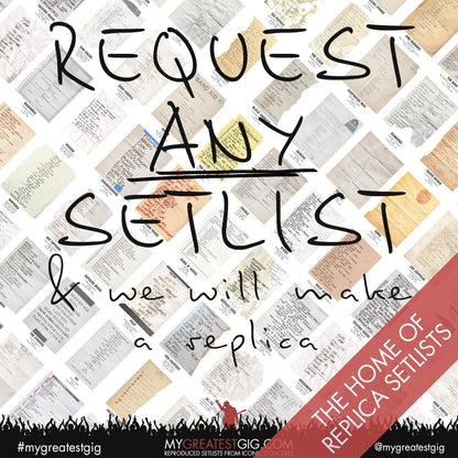 Request A Setlist!