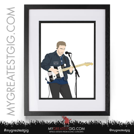 Sam Fender (2025) - Minimal Illustration Poster
