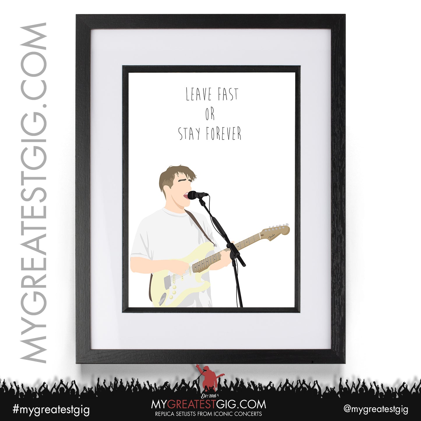 Sam Fender - Lyrics Posters, Prints & Cards