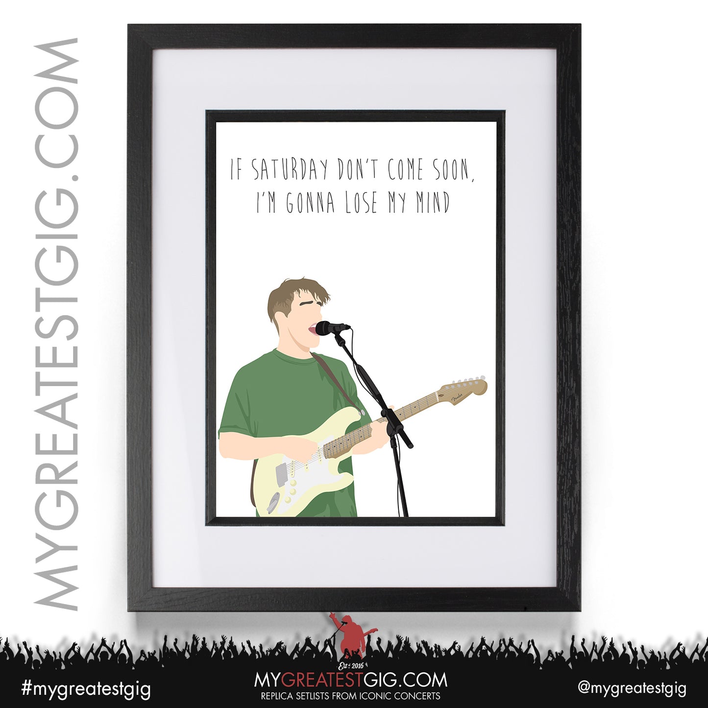 Sam Fender - Lyrics Posters, Prints & Cards